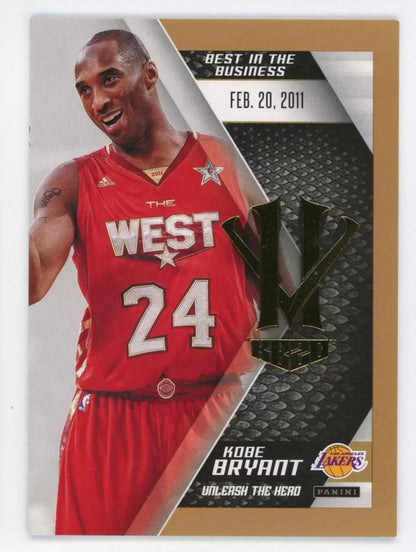 Panini 2015-16 Kobe Bryant HeroVillain NBA Basketball Trading Cards Complete Set with Rare Parallels for Hardcore Collectors