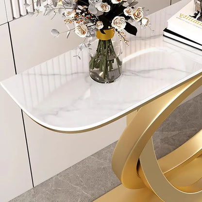 Luxury Trendy Console Table Curved Unique Beauty Elegant Console Table Nordic Design Console Meuble Living Room Furniture