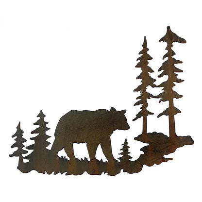 New Design Big Bear Car Bumper Window Sticker Scratch Repair Decal Vinyl Car Packaging Motorcycle Camper Decorative Decal, 13cm