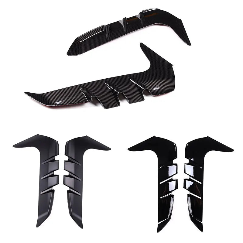 For Subaru BRZ Toyota GR 86 2022-2026 ABS Matt Black Car Fender Side Air Vent Outlet Cover Trim Exterior Car Accessories