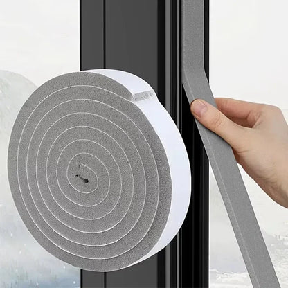 32M Self-Adhesive Foam Window Sealing Strip Weather Stripping Door Resilience Seal Tape Soundproof Windproof Insulation Strips