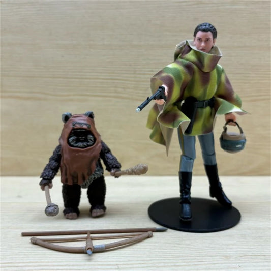 Hasbro Star Wars Leia Organa Solo Wicket W. Warrick Genuine Bulk Goods Have Defects Model Doll Action Figure Birthday Gift