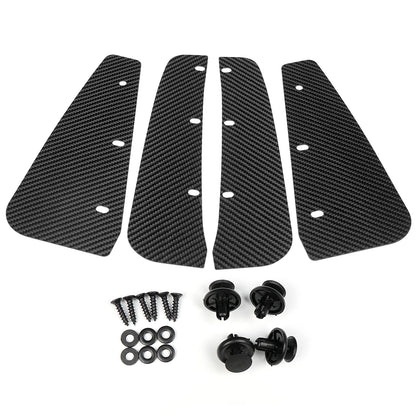 4Pcs Real Carbon Fiber Car Side Fender Mudflaps Splash Mud Guards Flaps Cover Trim Accessories For Toyota GR Yaris 2025 2026