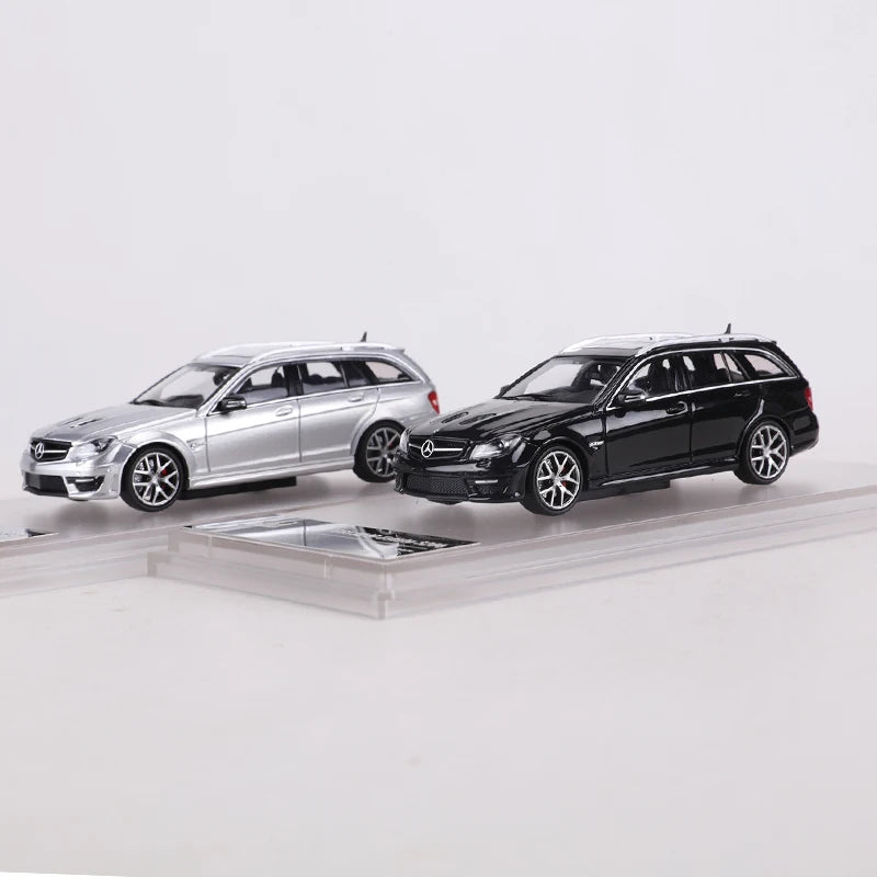 KING MODEL 1:64 C63 AMG Estate S204 Alloy Model Car