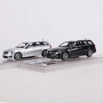 KING MODEL 1:64 C63 AMG Estate S204 Alloy Model Car