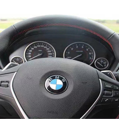 45mm Car Steering Wheel Cover Badge Emblem Logo Sticker For BMW E46 E39 E90 E36 E91 E62 E87 E53 F15 F16 F20 F30 X1 X3 X5 M3 M5