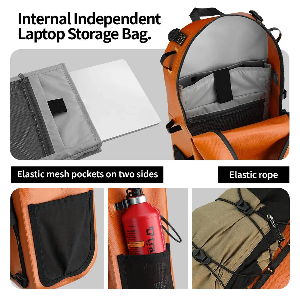 Rhinowalk Motor Backpack Tail Bag Travel Motorcycle bag