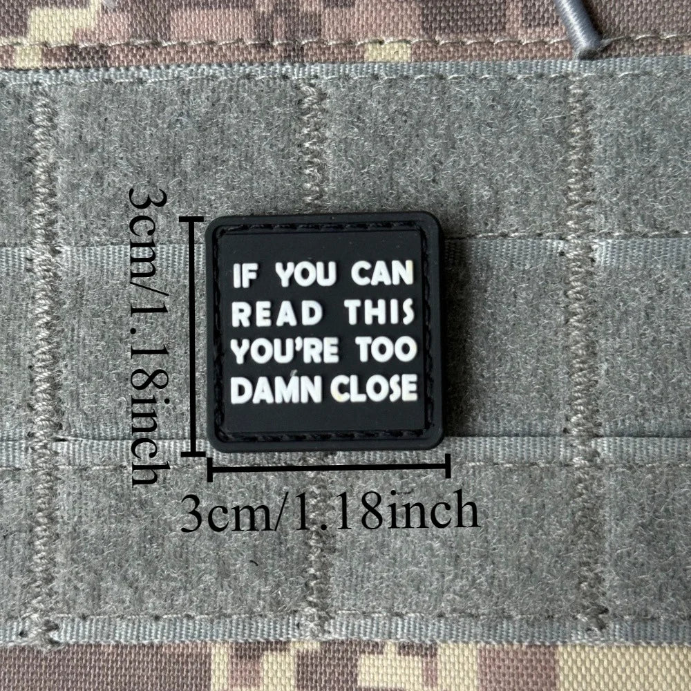 3D PVC Morale Tactical Patch Crusader Knight Templar Badge Hook & Loop Funny Warning Letter Emblem for Clothing Backpack Jacket