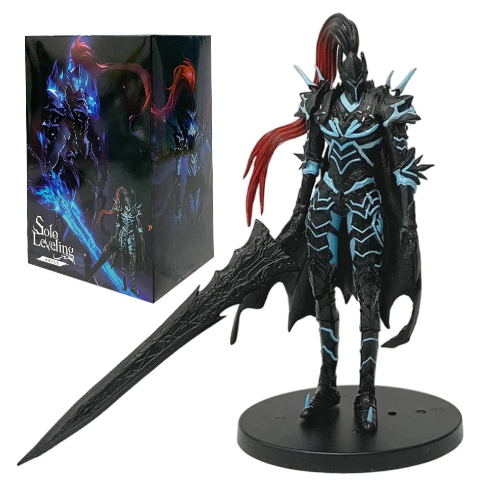 Hot Anime Solo Leveling Knight Commander Yegret Blood Shadow Shadow Legion PVC Model Ornament Children Toy Holiday Gift In Stock