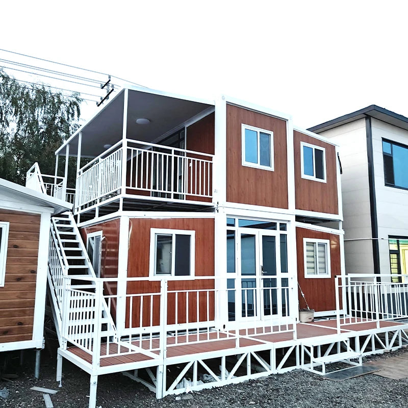 Customized Prefabricated Foldable Container Home: Weatherproof & Wind-Resistant Design Construction Site Foldable Dormitory