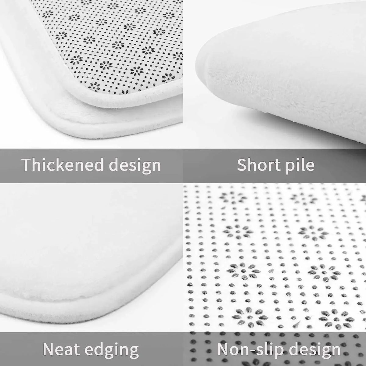 VIKAMA BBS Wheel Print Doormat Non-slip Outdoor Entrance Rug Car Hub Floor Mat For JDM Car Lover Home Decor