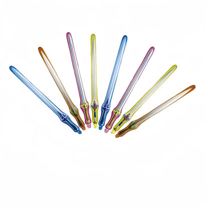 8pcs Children's Inflatable Sword Foil Balloons Hand-Held Striking Sticks Boys Girls Birthday Party Toys Performance Props Gift