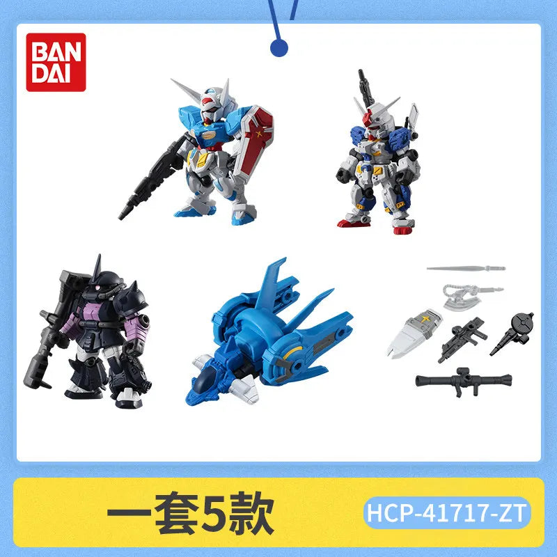 Bandai Gashapon Original Mobile Suit Ensemble (MSE) Gundam RX-78-2 Strike Hi-Nu Wing Astray ZZ Barbatos Assemble Model Kit