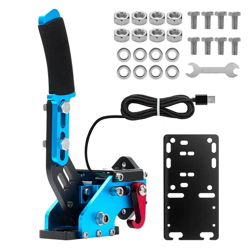 Hall Effect Sim Racing Handbrake Linear USB PC Drift Brake for ETS2 Assetto Corsa Compatible with SimRuito Paddock