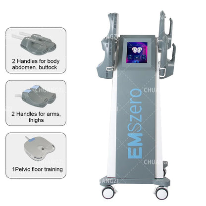 EMSZERO PRO 6500W NEO EMSzero15T EMS+EMT/RF Slimming Machine Nova Body Sculpting EMS Pelvic Muscle Stimulator Salon