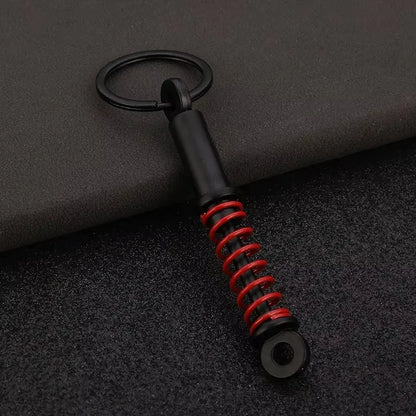 Stainless Steel Car Keychains Brake Disc Turbocharger Gear Design Keyrings Creative Mechanical Car Parts Keychain Gift for Men