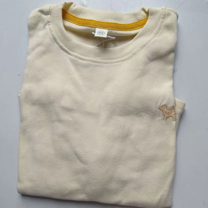 Autumn New Boys Kids Korean Long Sleeve Tshirts Children Simple Solid Versatile Cotton T-Shirts Fashion Baby Toddler Casual Tops