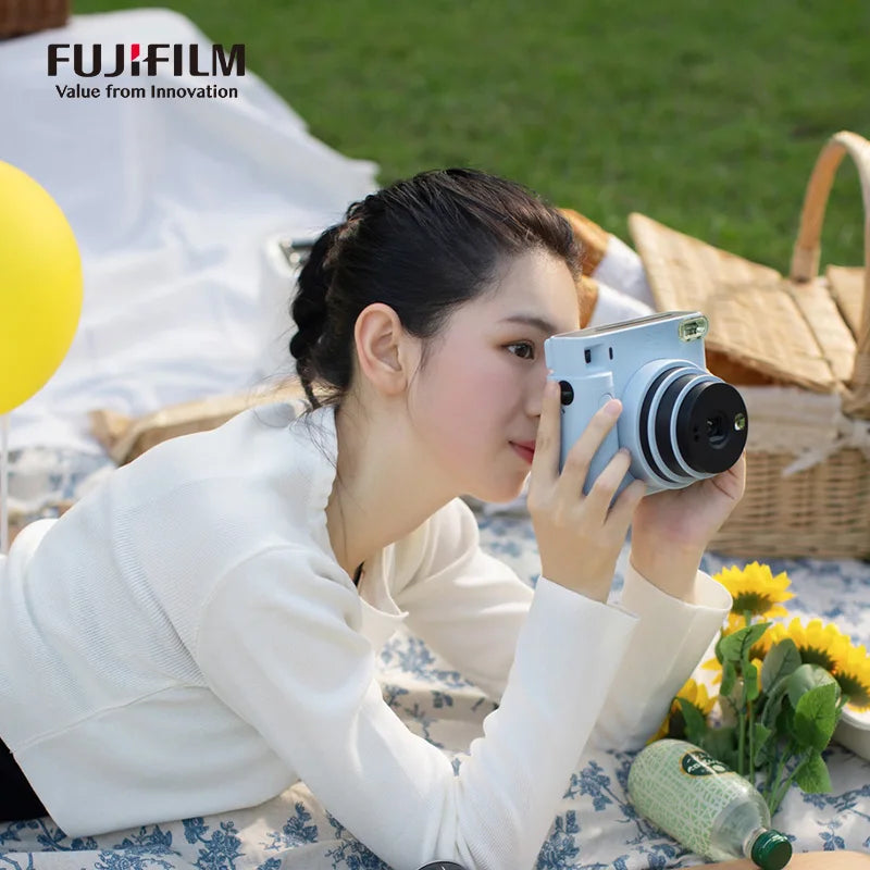 Original Fujifilm Instax Square SQ1 Instant Camera Minimalist Auto Exposure Selfie Mode Square Film Photo Cam Gift