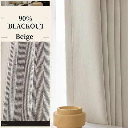 310CM Height Custom Size Chenille Window Curtain Blackout Sound Insulation Curtain For Bedroom Living Room Thickening Curtain