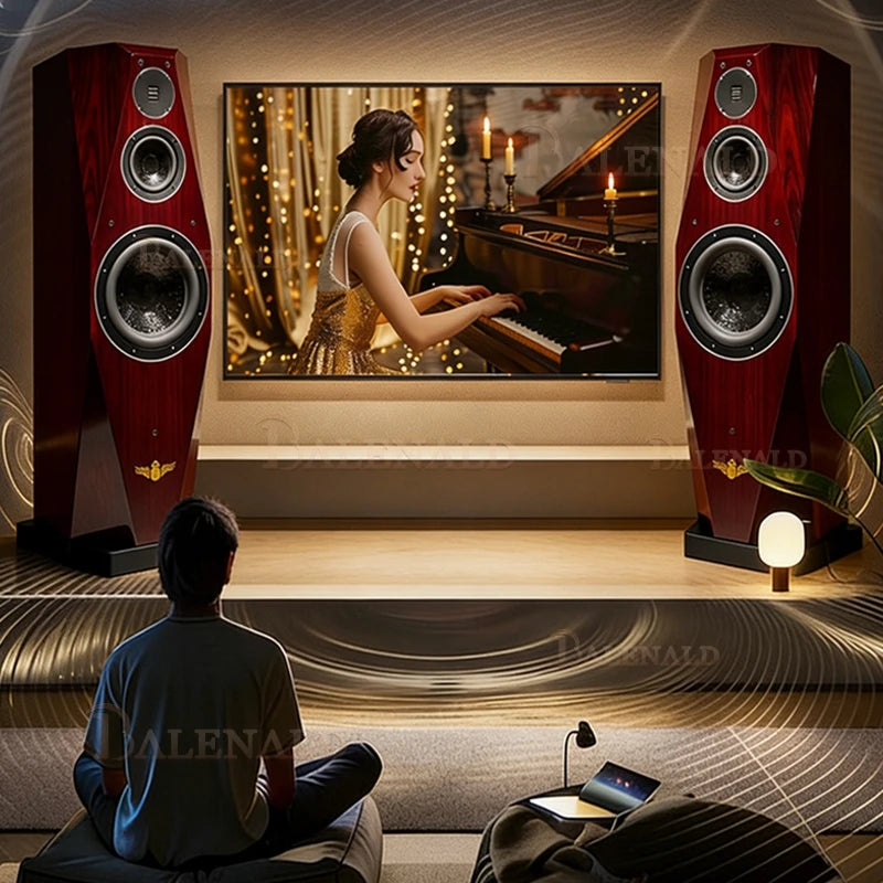 Balenald Home Theater Diamond No. 8 Super Fever-Grade HiFi High-Fidelity High-End Speaker Audio Floor Box