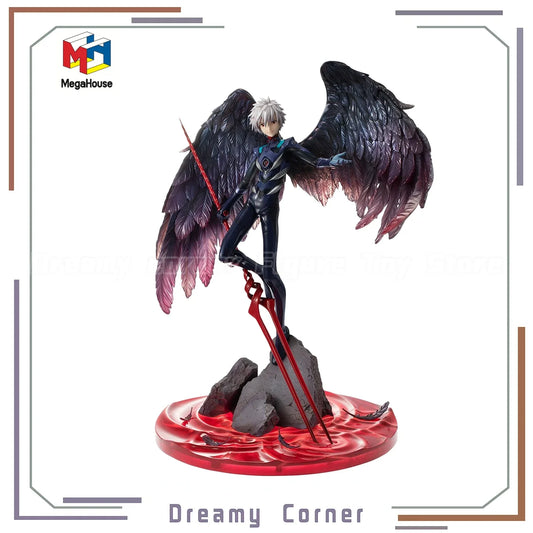 【In Stock】MegaHouse Precious G.E.M. EVA Q Kaworu Nagisa 15th Anniversary Figure Model Ornaments Gifts