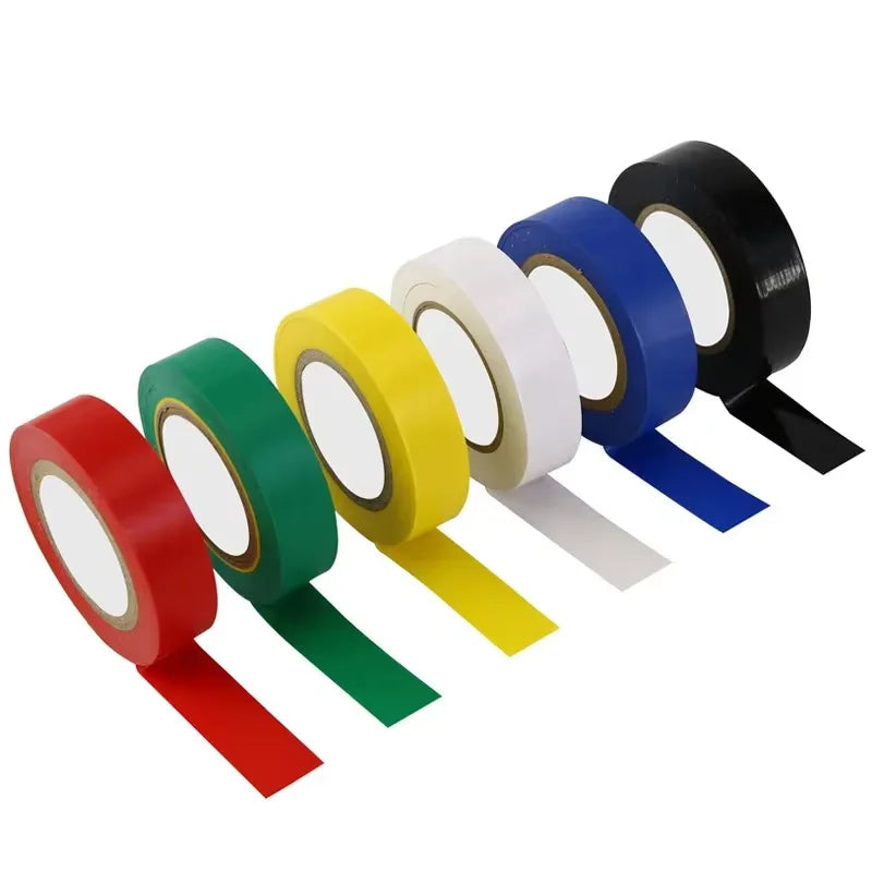 Electrical Tape,Insulation Tape,Electrical Tape,Ultra-Thin and Ultra-Adhesive PVC Waterproof Tape, 1 Roll OF 10/15 Meters