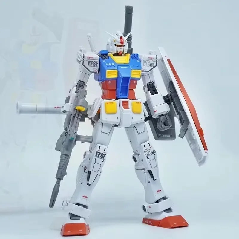 Gto Hg 1/144 Yuan Zu Tmech Assembly Model Kit Rx-78-2 Action Figures Puzzle Toys Collectible Desktop Ornament Gift