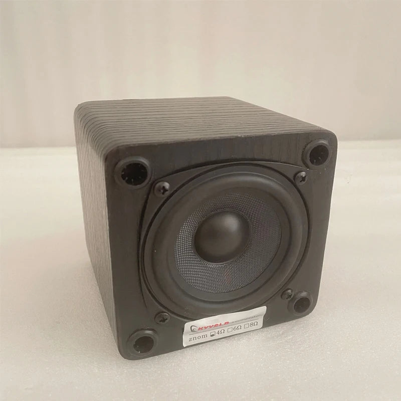 KYYSLB 30W 3 Inch Passive Bookshelf Speaker Full Range Home Theater System Sound Amplifier Wooden Computer Audio LoudSpeaker