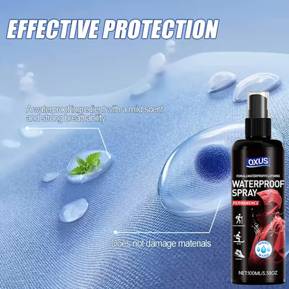 Fabric Waterproof Spray Water Repellent Shoes Clothes Bags Non Toxic Quick Drying Stain Resistant Keeps Material Breathable