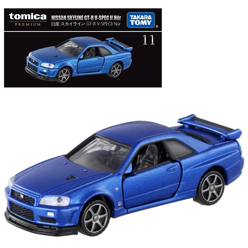 TAKARA TOMY Tomica Premium Simulated Alloy Car Model Christmas Boy Toy Decoration Honda Nissan Toyota Lamborghini Collectible