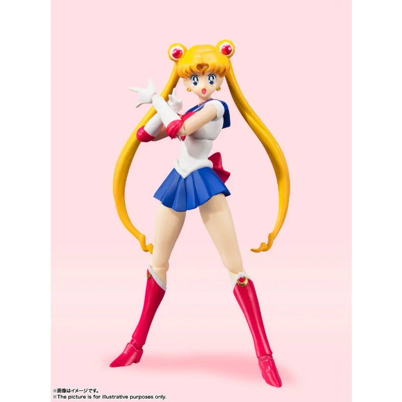【Spot Goods】Original Bandai Super Heroine Figure Sailor Moon Usagi Tsukino Collectible Gift