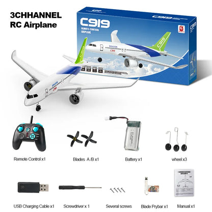 BM30 787 3CH RC Airplane 2.4G Remote Control Glider Intelligent Gyroscope EPP Foam Aircraft Plane Model Toys for Adults BM29
