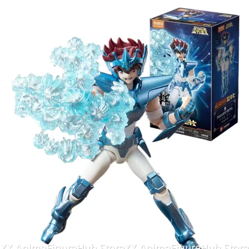 BLOKEES Saint Seiya Super Edition Building Block Man Andromeda Shun Aphrodite Shaka Movable Assembly Collectible Model Toy Gift