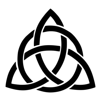1 piece Knot Triquetra Trinity Celtic -Symbol Funny Car Sticker and Decal KKVinyl Sunscreen Waterproof 15cm*14 Cm