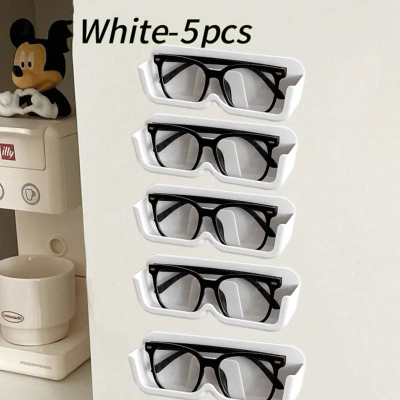 Eyeglasses Organizer Rack Wall Mounted Sun-glasses Display Holder Wardrobe Decoration Storage Box Sunglass Organizer