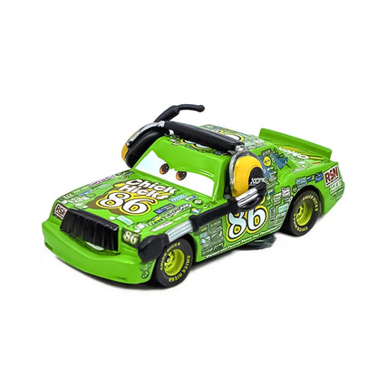 Pixar Cars 3 Lightning McQueen Jackson Storm Anime Cartoon Characters Alloy Diecast Model Toy Cars Fire Engine Children's Gifts
