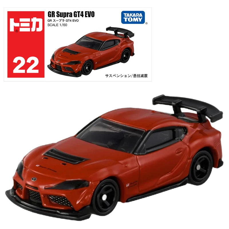 Takara Tomy Tomica No.21-No.40 Simulated Die Casting Alloy 1/64 Model Car Toys Metal Sports Car Children Christmas Gift Boy Toys