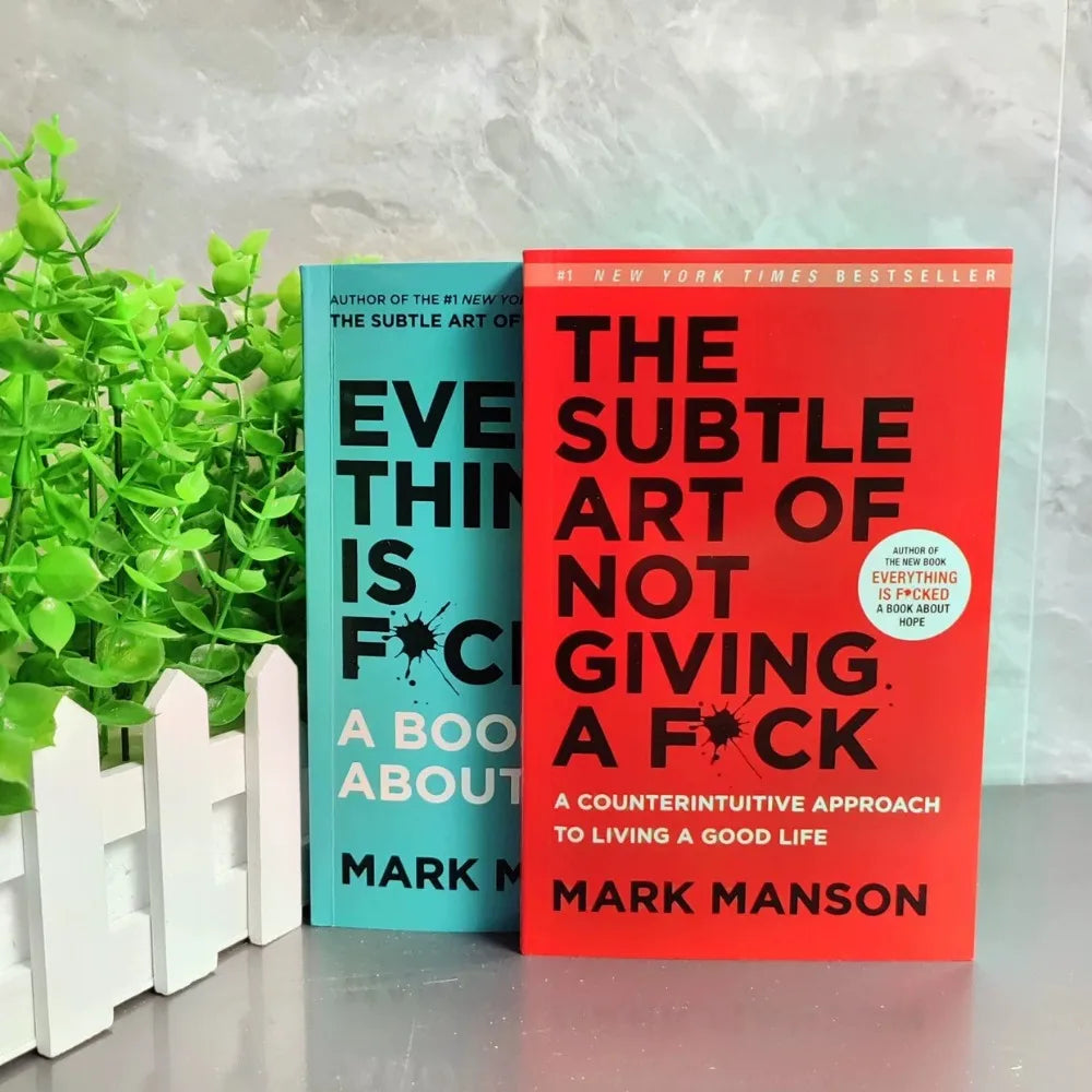 2‑volume set: The Subtle Art of Not Giving a F*ck + A Book About Hope & Deep Work : Rules for Focused Succes& Atomic Habits