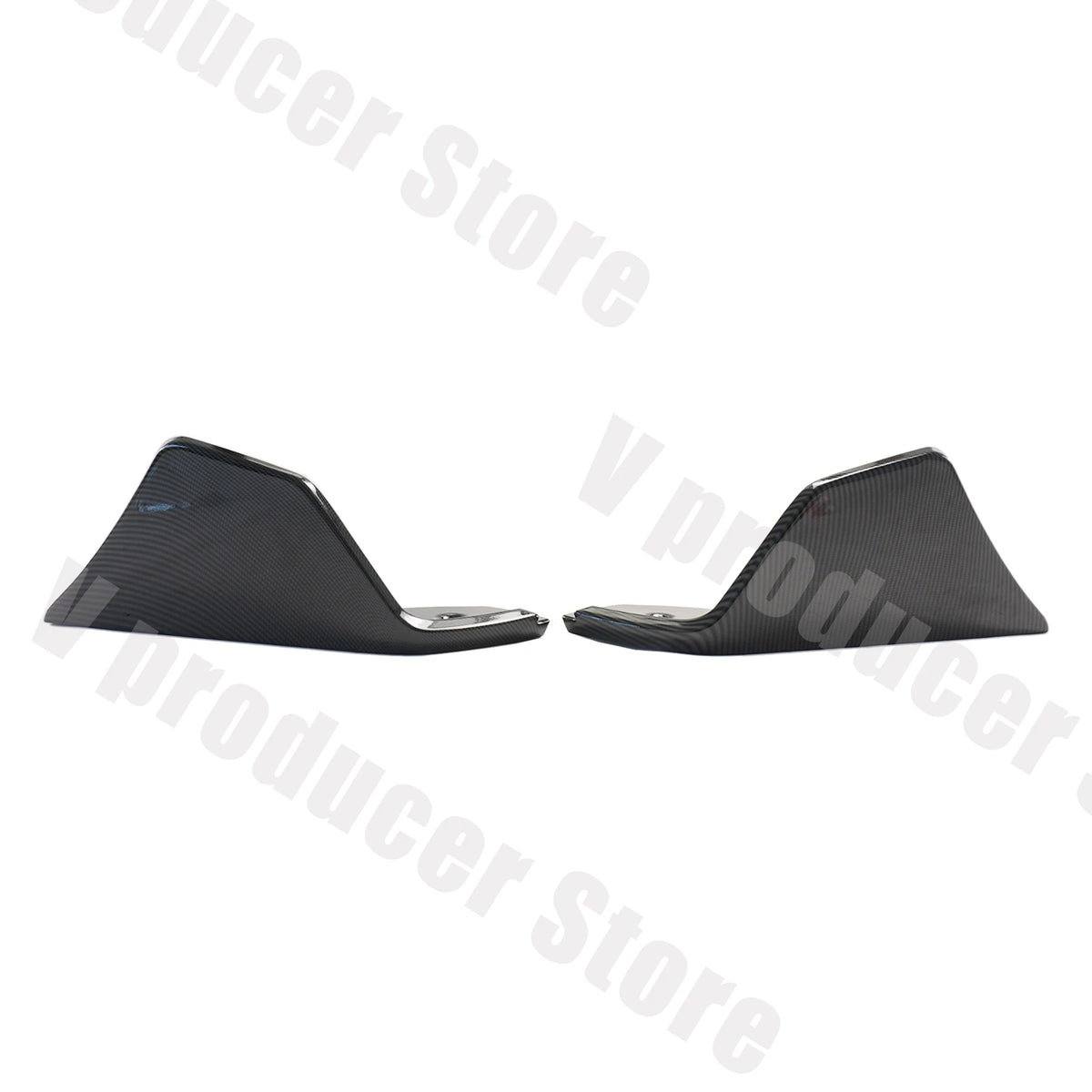 Rear Bumper Corner Extension For 2020 2021 2022 2023 2024 Toyota Supra All Models Body Kit Car Accessories 2PCS Glossy Black