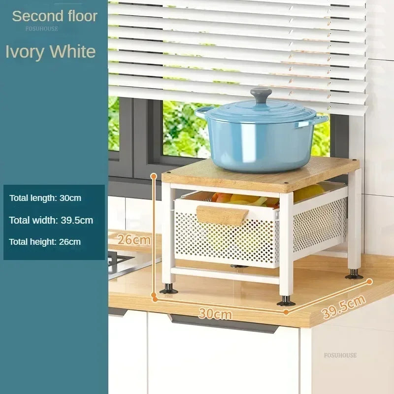 Household Movable Narrow Kitchen Organizer Cart With Wheel Multi-layer Vegetable Auxiliary Cartss Drawer Type Kitchen Trolleys k