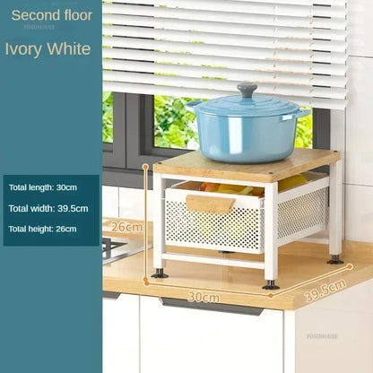 Household Movable Narrow Kitchen Organizer Cart With Wheel Multi-layer Vegetable Auxiliary Cartss Drawer Type Kitchen Trolleys k