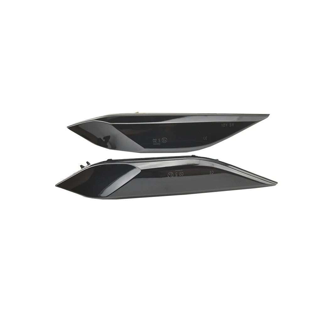 Fit For Porsche Cayenne 958 92A 2010- 2014 2pcs LED Dynamic Amber Turn Signal Light Side Fender Marker Lamp PO2555102