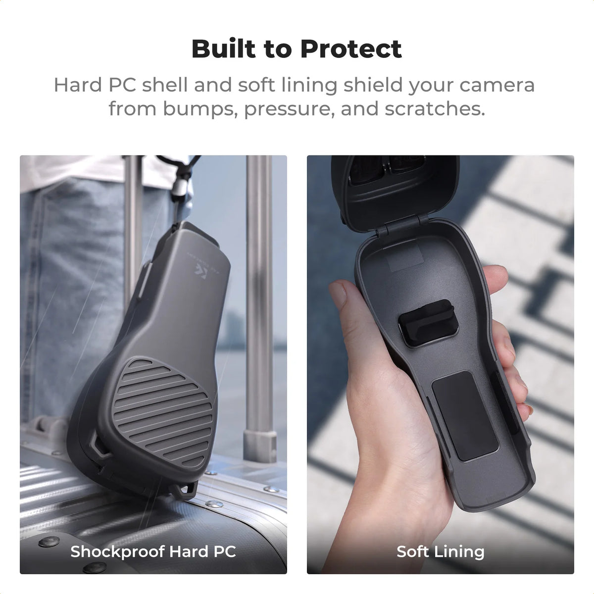 K&F Concept Protective Case for DJI OSMO Pocket 4 OSMO Pocket 3 Action Camera Case Action Camera Accessory 4Pcs Filter Case