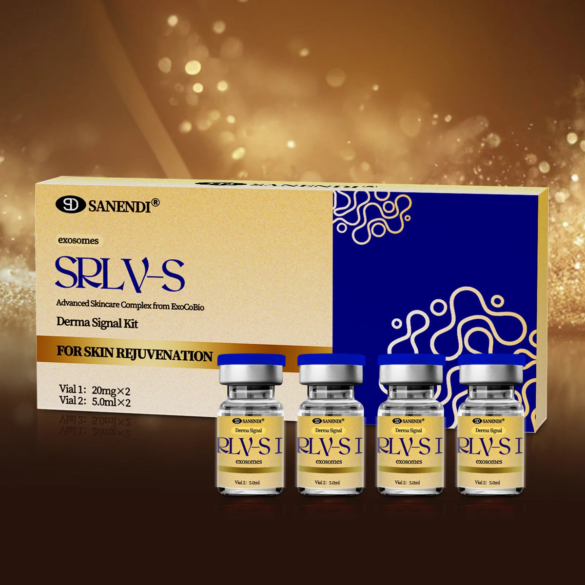2025 New Exosomes+PDRN+Peptides VITAL SKINBOOSTER SET Dermapen EXO Fibrocyte Repair Skin Problem Solving Serum
