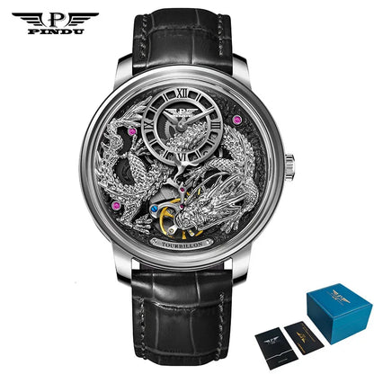 PINDU Develops And Designs New M2797B Automatic Mechanical Watch Men Watches 45.5MM Luxury High-end Quality Wristwatch Men Gift