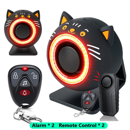 Extractme 120dB Wireless Car Alarm Automobile Protection System Device 3-Levels Sensitivity Vehicle Alarm System Car Accessories