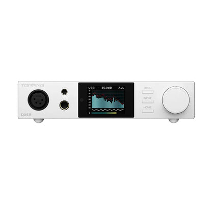 TOPPING DX5 II Fully Balanced DAC AMP Headphone Amplifier Combo Dual ES9039Q2M DSD512 PCM768kHz LDAC Decoder