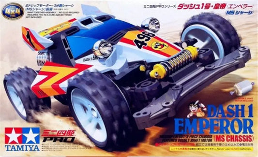 Original Tamiya 18625 DASH1 Emperor Mini 4WD Assembly Model Kit With MS Chassis