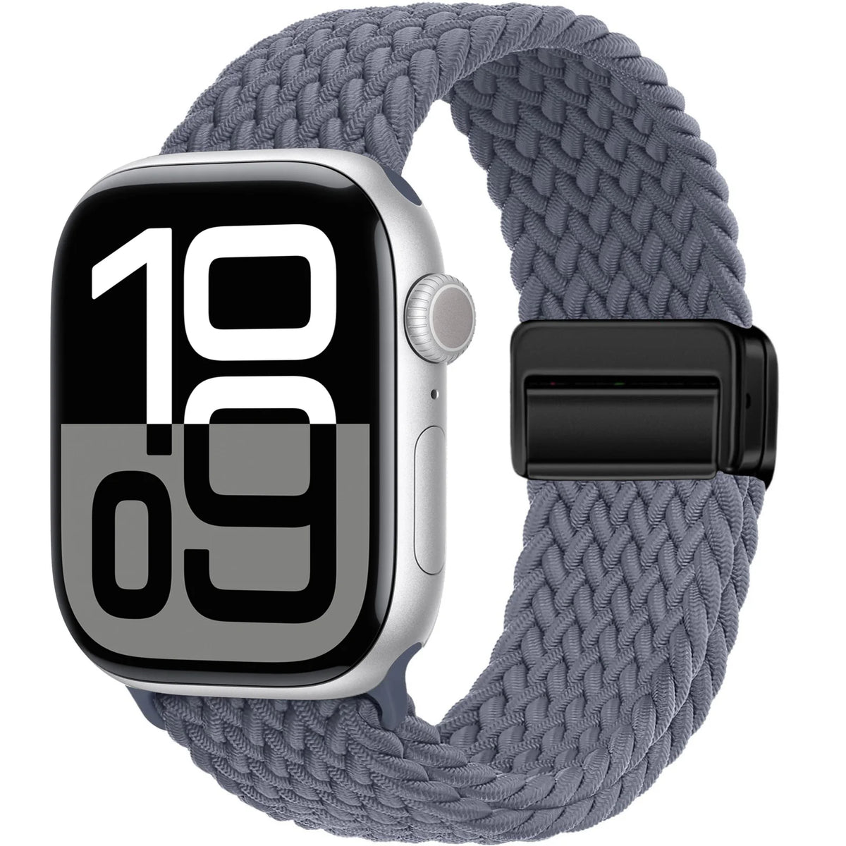Braided Band For Apple Watch Strap 44mm 40mm 45mm 46mm 49mm 41mm 38 Magnetic Nylon Bracelet iWatch series se 7 6 8 9 10 Ultra 2