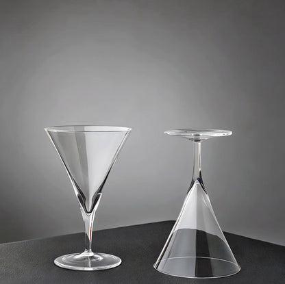 Japanese-style Kimura Low-Footed Martini Glass Dry Martini Cocktail Glass High-Quality Triangular Glass